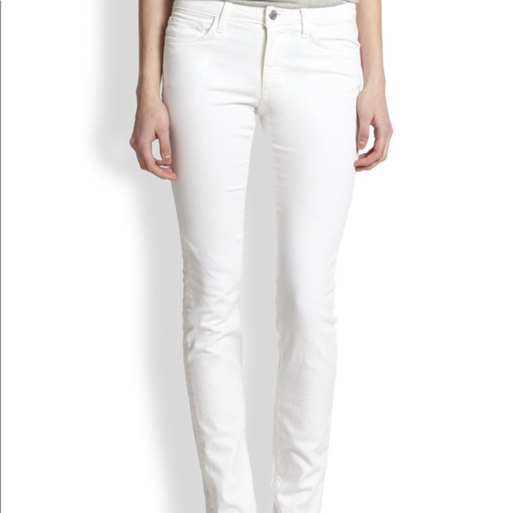 Joe’s Jeans White Skinny Ankle Jeans